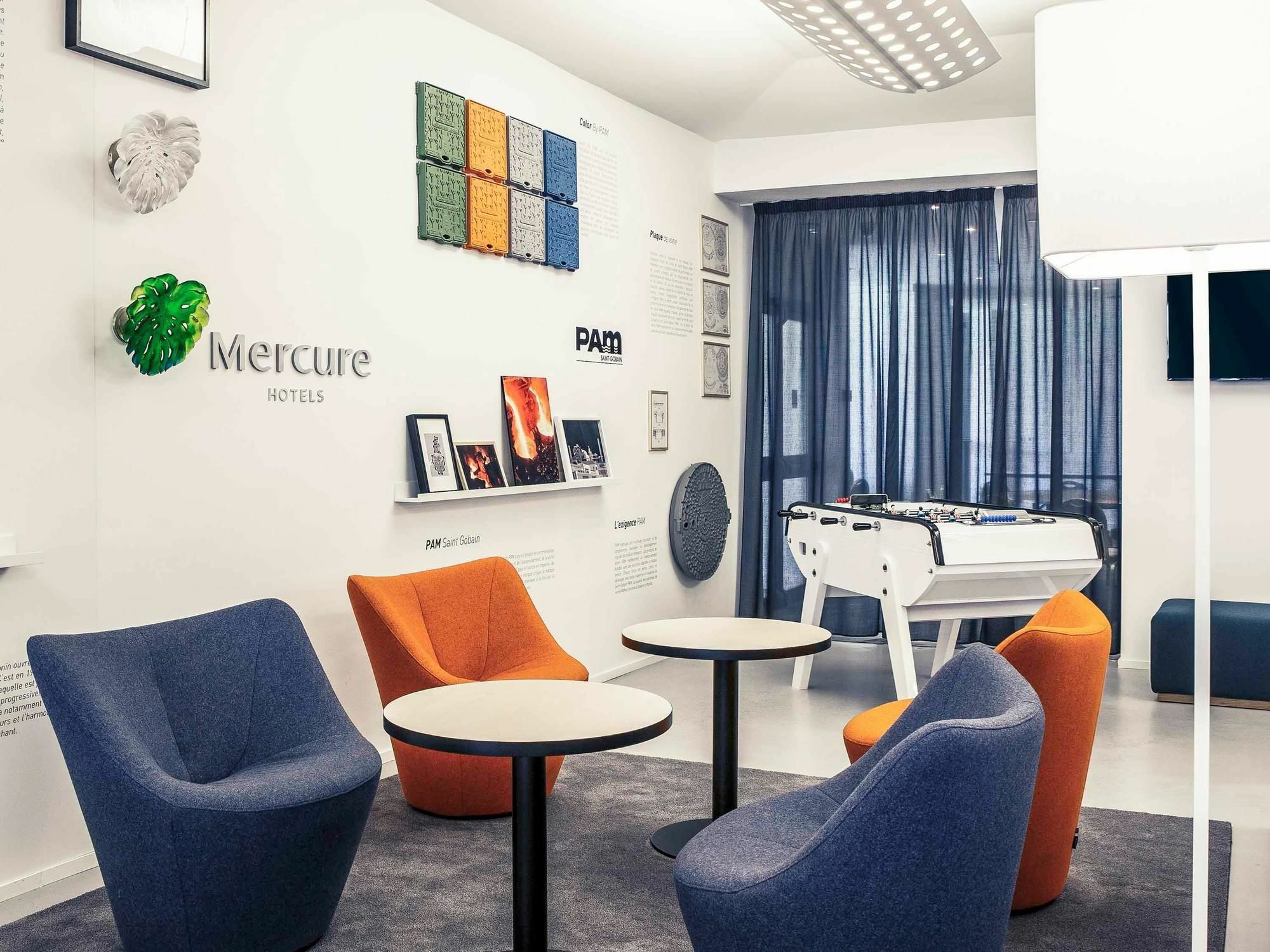 Mercure Nancy Centre Gare Exterior foto
