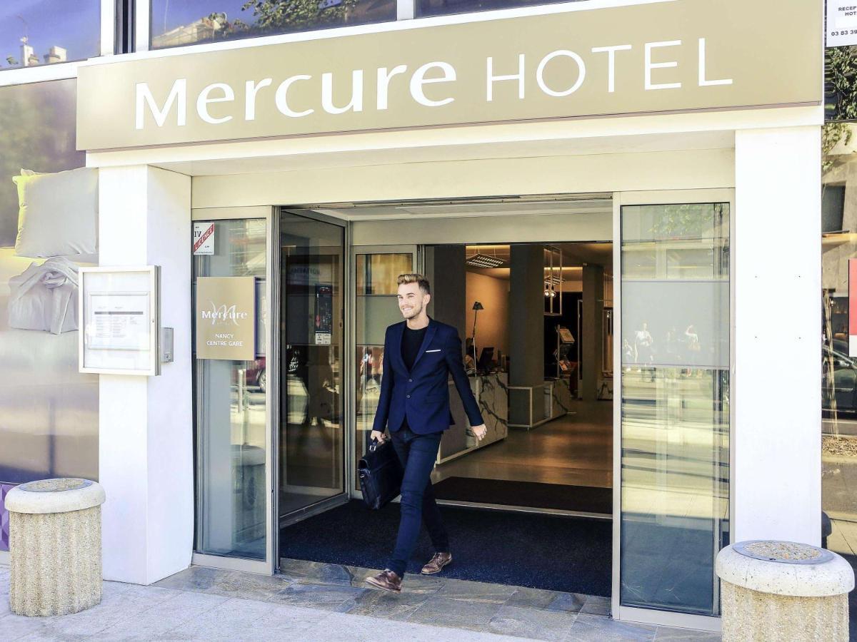 Mercure Nancy Centre Gare Exterior foto